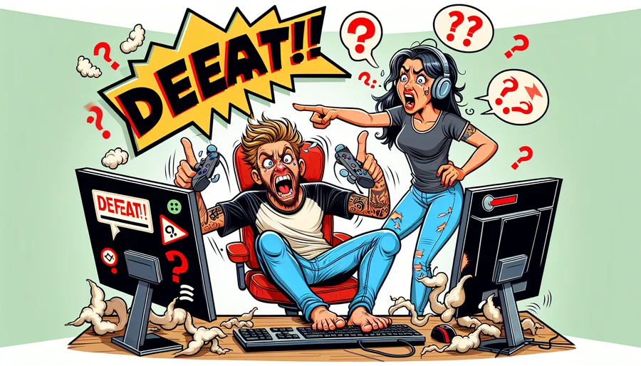 Khoảnh khắc blame game hài hước khi chơi game Liên Minh Huyền Thoại hoặc Valorant cùng bạn bè.