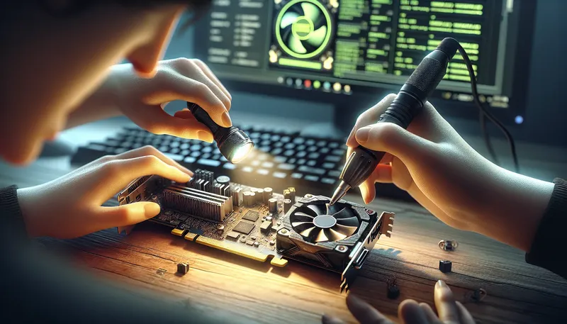 Kiểm tra kỹ bo mạch và cổng kết nối của VGA cũ để phát hiện dấu hiệu của trâu cày.