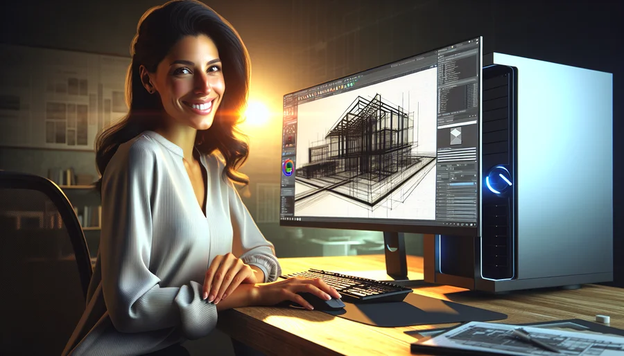 Kiến trúc sư làm việc hiệu quả và sáng tạo nhờ build PC cho Revit được tối ưu đúng cách.