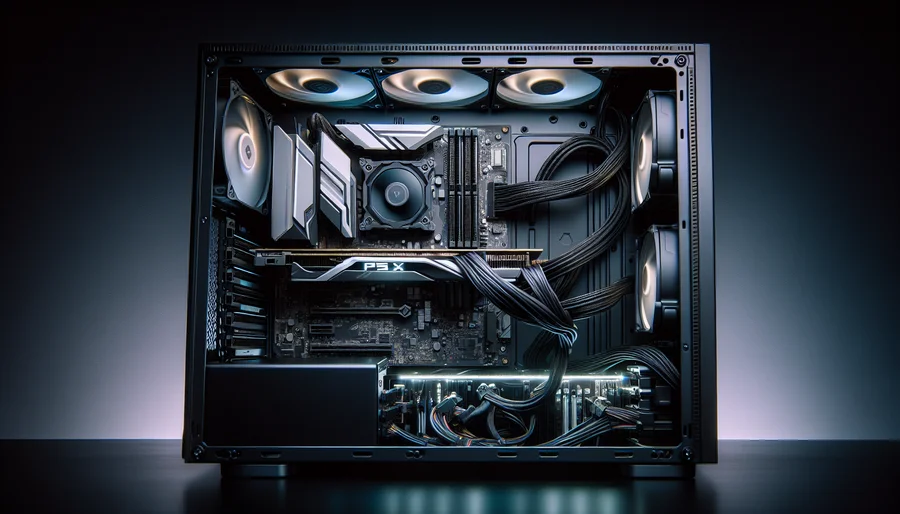 Lắp đặt card màn hình và chọn nguồn PSU phù hợp khi build PC gaming.