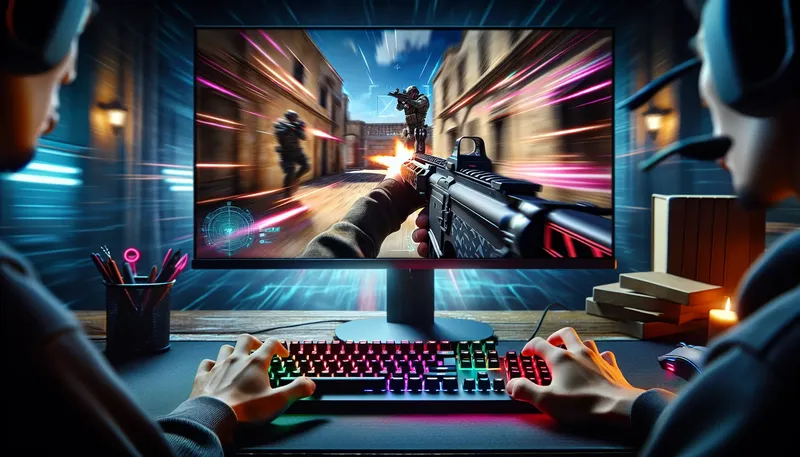 Màn hình 1080p 144Hz mang lại lợi thế cạnh tranh về tốc độ và phản xạ cho game thủ eSports.