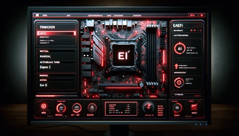 Màn hình BIOS ASUS đang kích hoạt AMD EXPO I trong mục Ai Overclock Tuner.