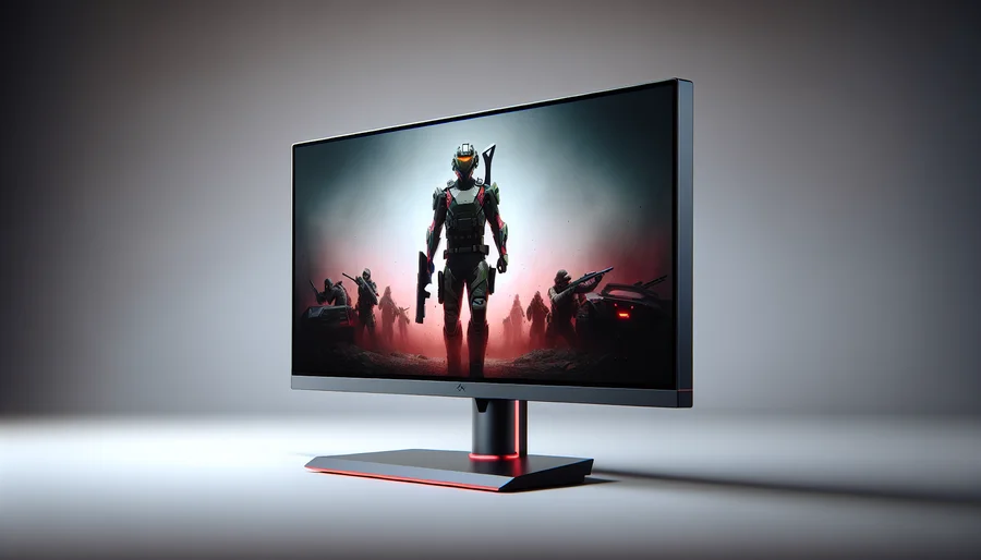 Màn hình gaming AOC 24G2SP 165Hz với thiết kế viền mỏng và màu sắc rực rỡ.
