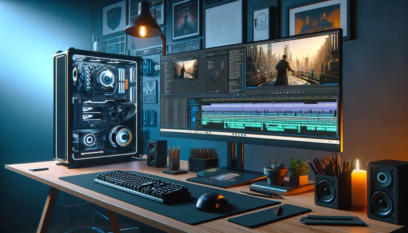 Máy tính trang bị CPU Core i7 giúp render video và xử lý đồ họa chuyên nghiệp nhanh chóng, hiệu quả.
