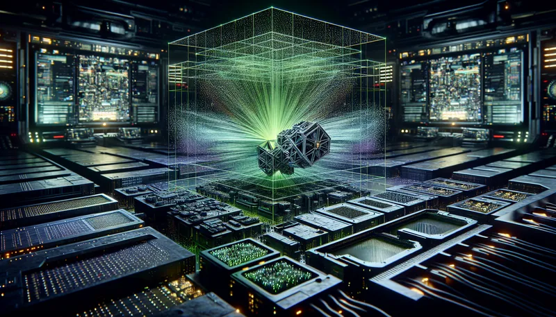 Minh họa cách nhân CUDA và RT Cores trên kiến trúc Ada Lovelace giúp tăng tốc độ render.