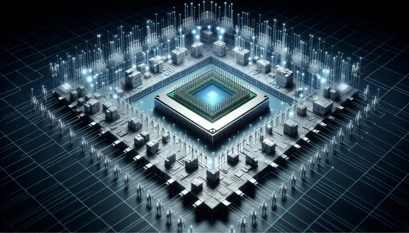 Minh họa CPU đa nhân đa luồng giúp tăng tốc độ render cuối cùng trên V-Ray và Corona.