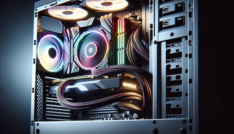 Một bộ nguồn 1000W và vỏ case rộng rãi là yêu cầu cần thiết cho PC gaming sử dụng RTX 4090.