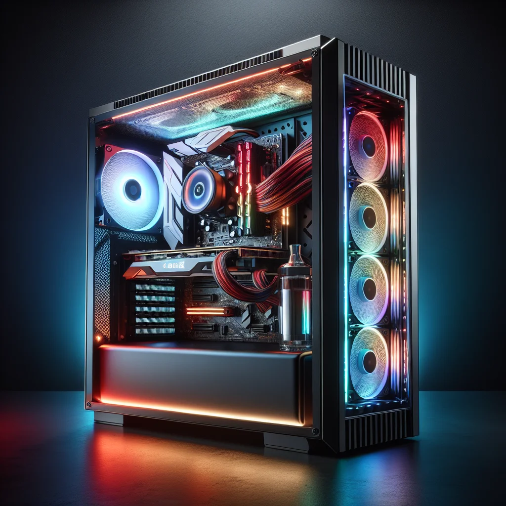 Một bộ PC gaming hoàn chỉnh, cao cấp, thể hiện sự đầu tư thông minh vào CPU và các linh kiện khác.