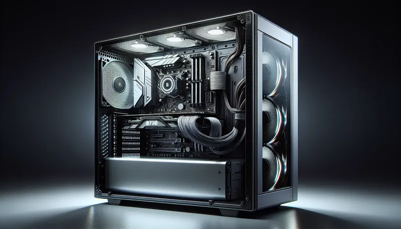 Một bộ PC gaming hoàn chỉnh sử dụng mainboard B760 và CPU Core i5 được lắp ráp tối ưu.