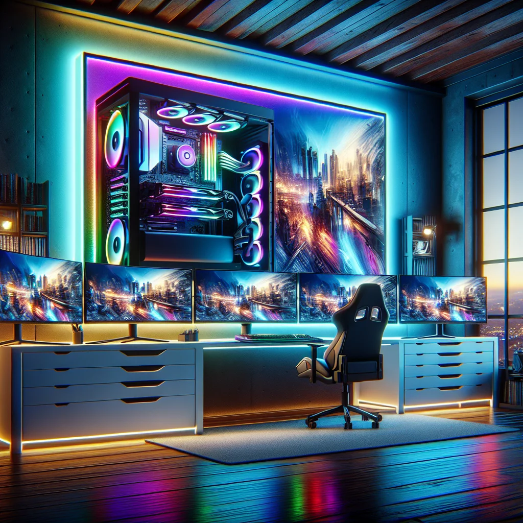 Một dàn PC gaming cao cấp được tối ưu sẵn sàng cho các siêu phẩm đồ họa Ray Tracing trong tương lai.