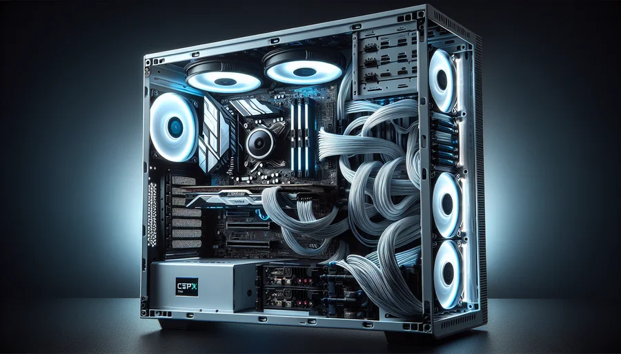 Một dàn PC gaming hoàn chỉnh, cân bằng sử dụng card GTX 1660 Super và một CPU phù hợp.