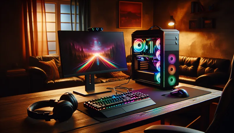 Một dàn PC gaming mạnh mẽ cần đi kèm một màn hình tần số quét cao 144Hz để có trải nghiệm mượt mà nhất.