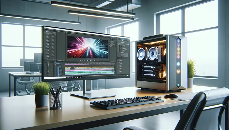 Một máy trạm workstation chuyên nghiệp được build sẵn, tối ưu cho công việc đồ họa và sáng tạo.