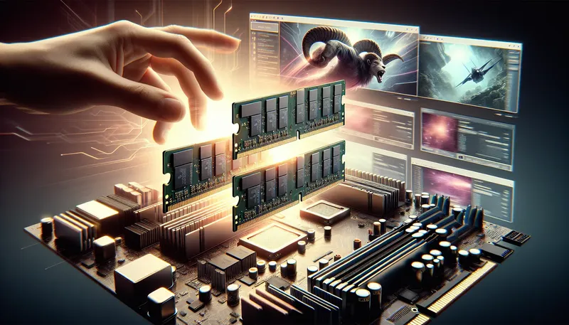 Nâng cấp lên 32GB RAM giúp đa nhiệm mượt mà khi vừa chơi game AAA vừa chạy các ứng dụng nền.