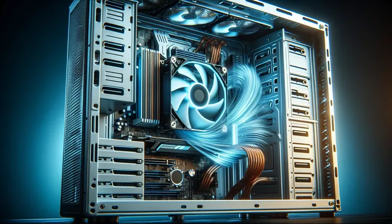 Nâng cấp tản nhiệt khí CPU để chơi game lâu không bị tụt FPS do quá nhiệt.