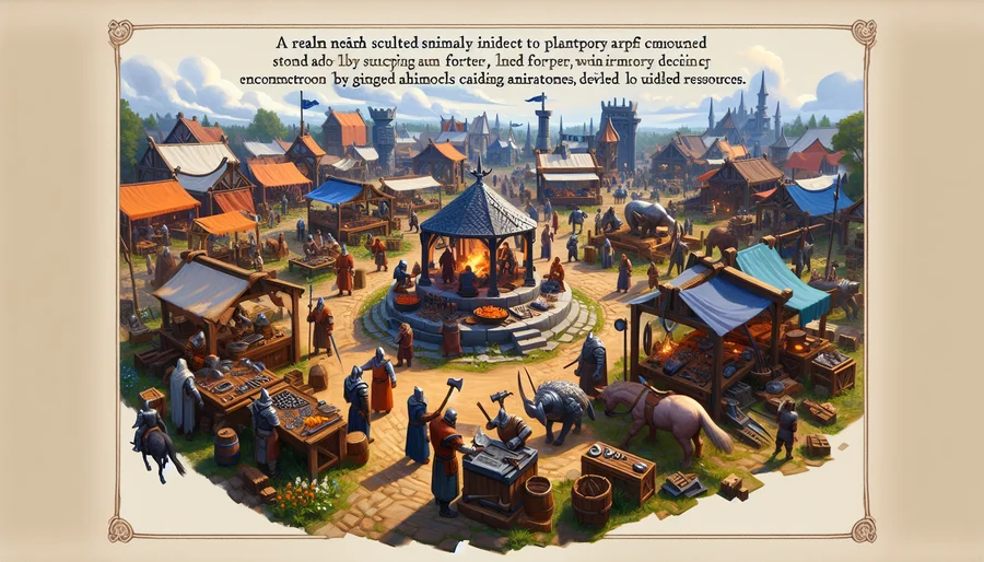 Nền kinh tế do người chơi điều khiển trong game sandbox MMORPG Albion Online.