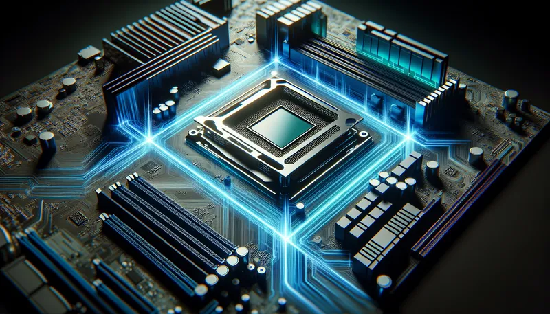 Nền tảng i3-12100F hỗ trợ công nghệ RAM DDR5 và PCIe 5.0 tốc độ cao.