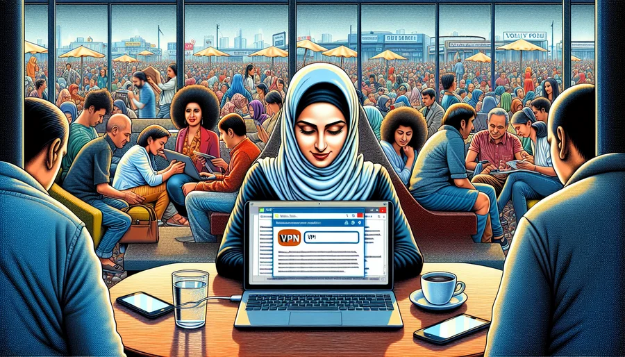 Người dùng an tâm sử dụng Wi-Fi công cộng với VPN bảo vệ dữ liệu.