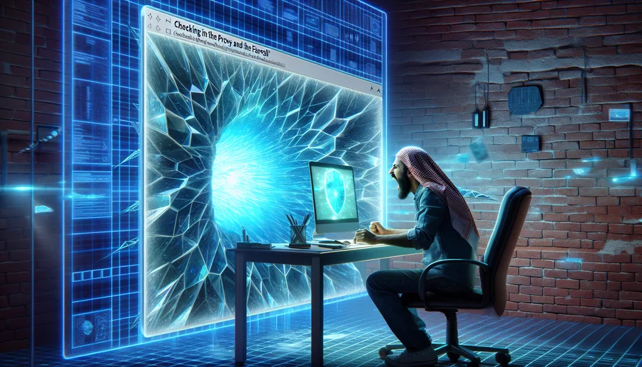 Người dùng bực bội vì lỗi “Checking the proxy and the firewall” chặn kết nối internet.