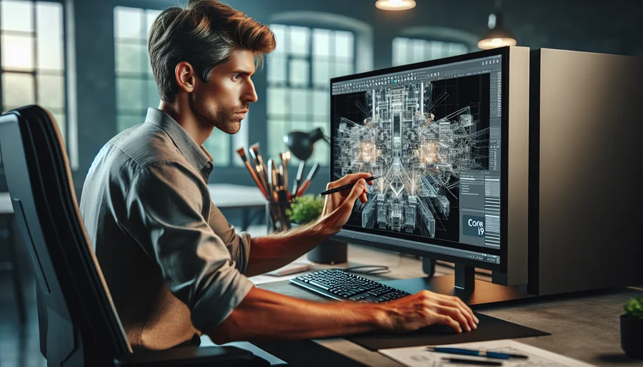 PC đồ họa Core i9 cao cấp