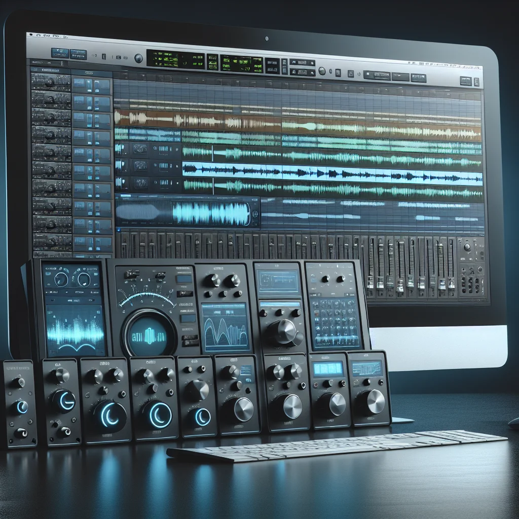 Phần mềm làm nhạc DAW là trung tâm chứa các VST plugin để sản xuất một bài hát hoàn chỉnh.
