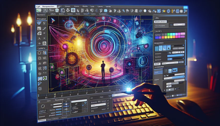 Quá trình thiết lập V-Ray trong 3ds Max với giao diện người dùng và các cài đặt.
