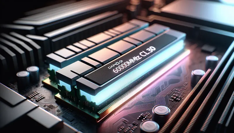 RAM DDR5 6000MHz CL30 với công nghệ AMD EXPO, điểm ngọt hiệu năng cho CPU Ryzen.