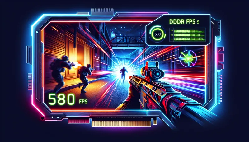 RAM DDR5 cho thấy sự vượt trội về FPS trong các game eSports cạnh tranh.