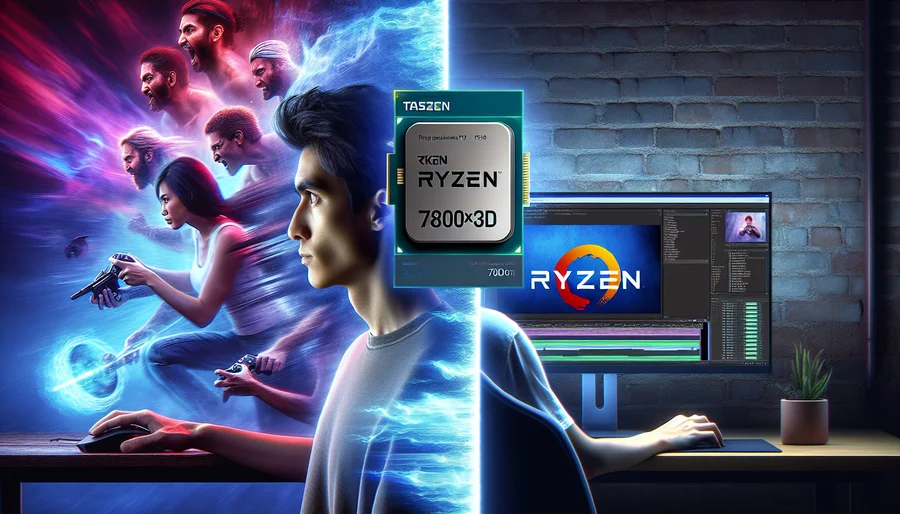Ryzen 7 7800X3D mạnh về gaming nhưng không phải lựa chọn hàng đầu cho các công việc render, sáng tạo nội dung.