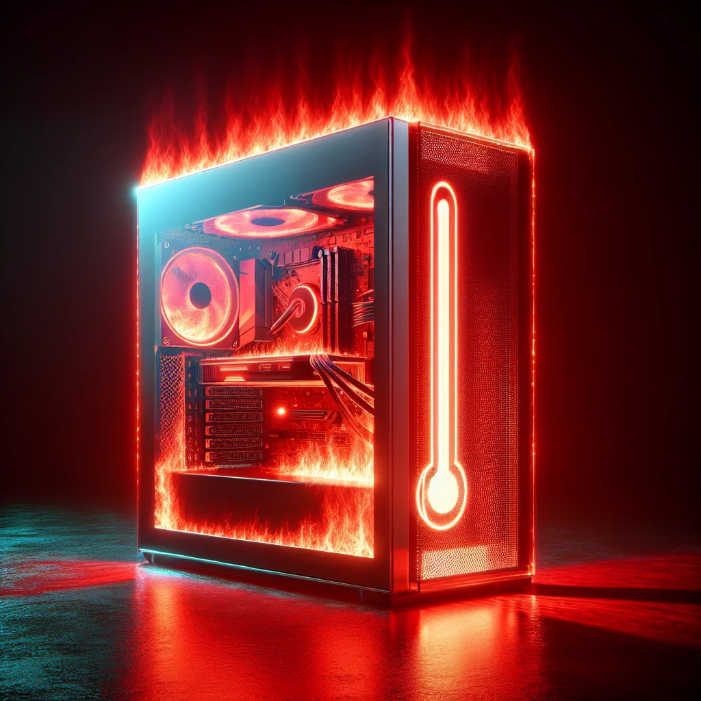 Sai lầm chọn vỏ case PC đồ họa quá bí, không có mặt lưới, gây nóng máy và giảm hiệu năng.
