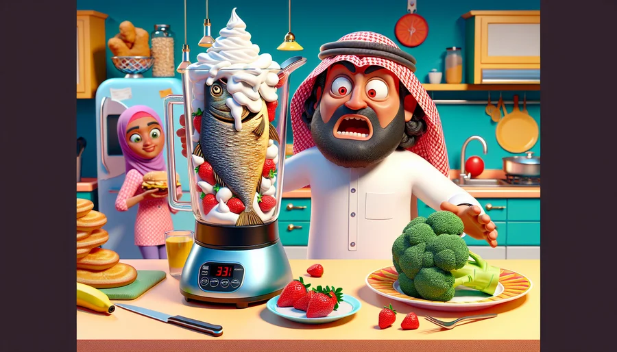 Sáng tạo món ăn độc đáo và hài hước trong game Toca Kitchen 2.