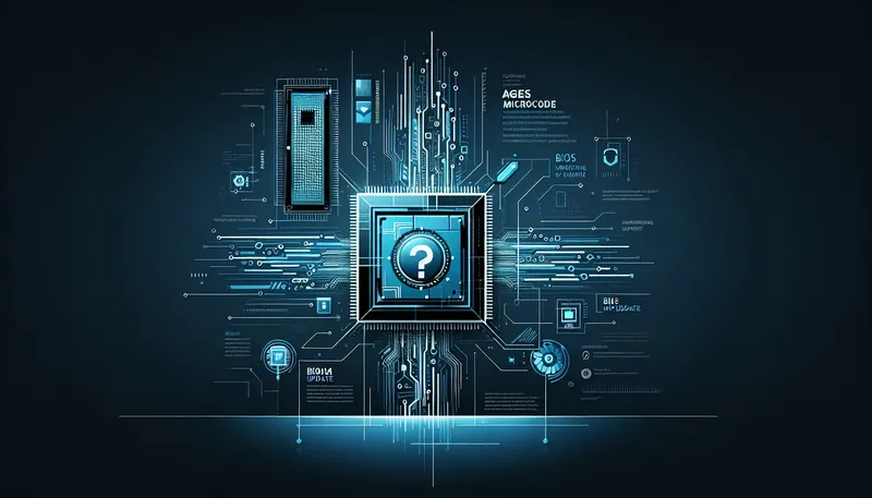 Sơ đồ minh họa việc cập nhật BIOS chứa AGESA mới để CPU và bo mạch chủ giao tiếp với nhau.