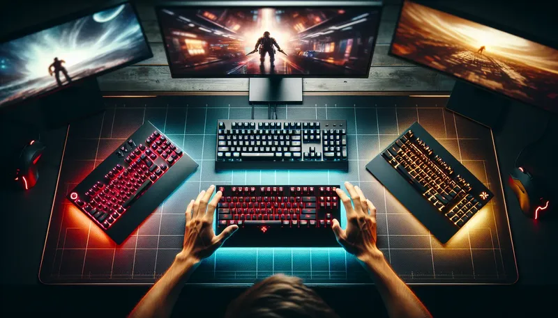 So sánh chi tiết bàn phím cơ sử dụng switch Red, Brown và Blue cho game thủ năm 2025.