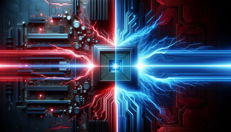So sánh CPU AMD và Intel 2024 cho PC gaming, đội đỏ đối đầu đội xanh.