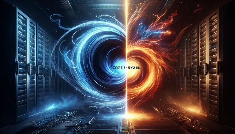 So sánh CPU Intel Core i5 và AMD Ryzen 5, cuộc đối đầu giữa đội xanh và đội đỏ.