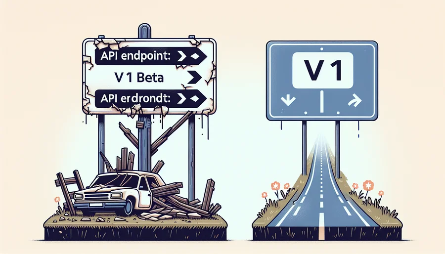 So sánh endpoint API v1beta cũ và endpoint v1 mới của Gemini.