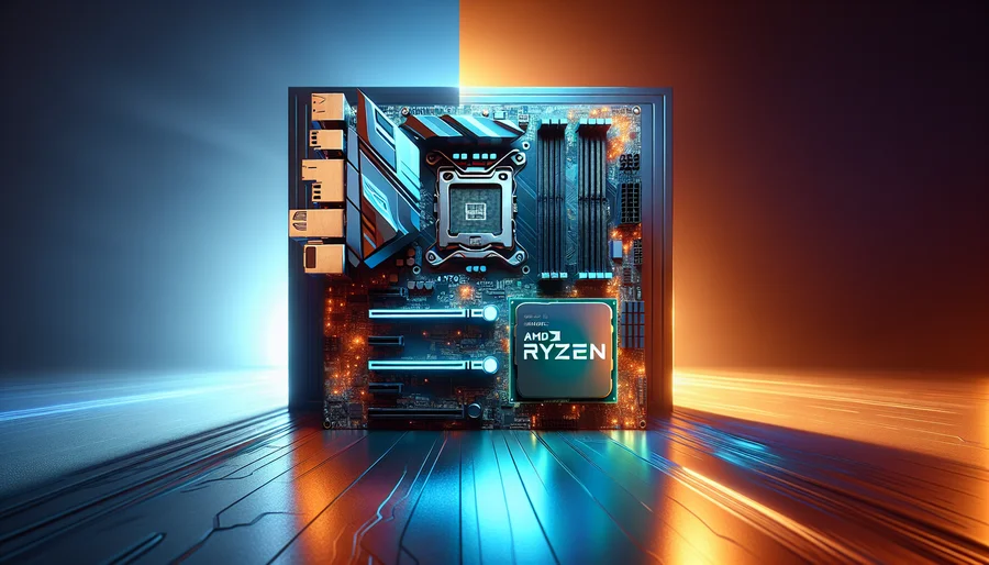 So sánh hai nền tảng mainboard Z790 của Intel và X670E của AMD cho PC đồ họa cao cấp.