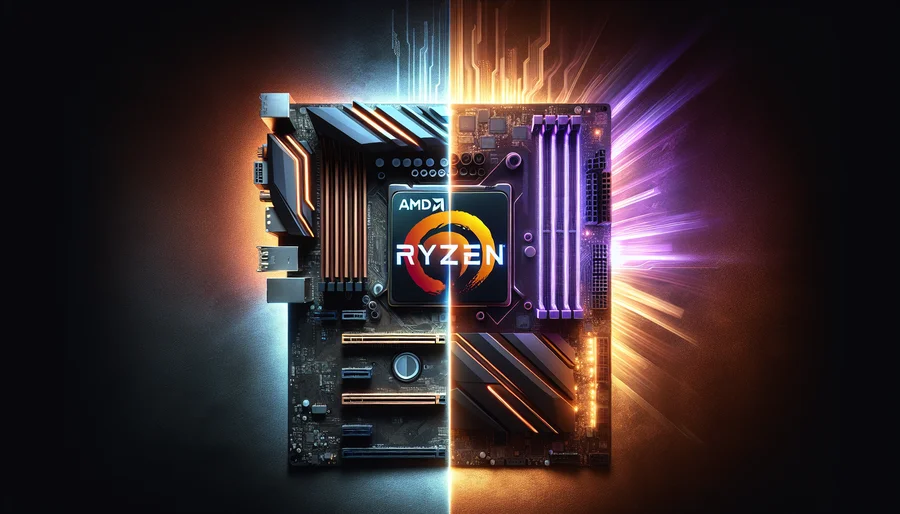 So sánh hai nền tảng socket AM4 và AM5 của AMD dành cho máy tính đồ họa chuyên nghiệp.