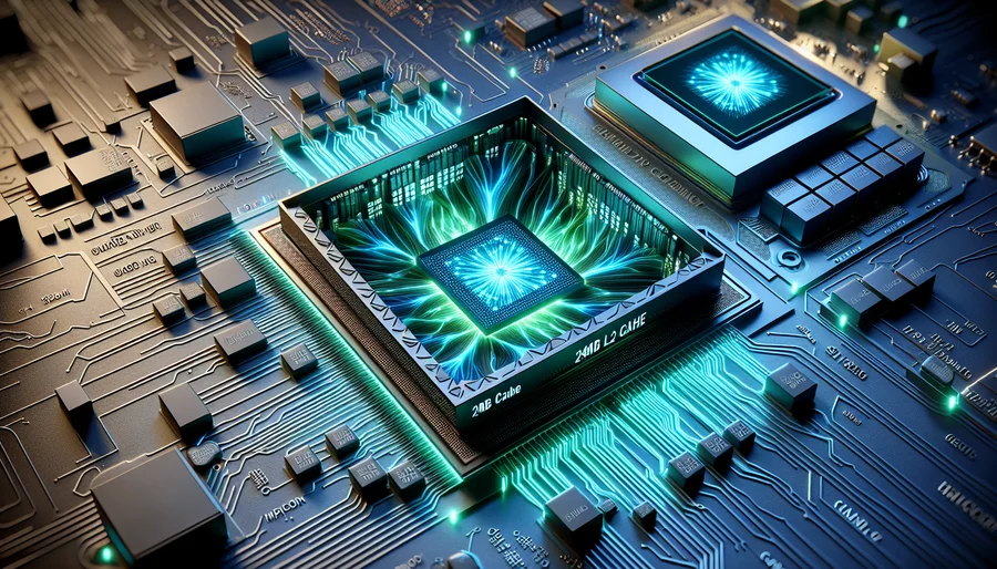 So sánh L2 Cache 24MB của RTX 4060 và VRAM 12GB của RTX 3060.