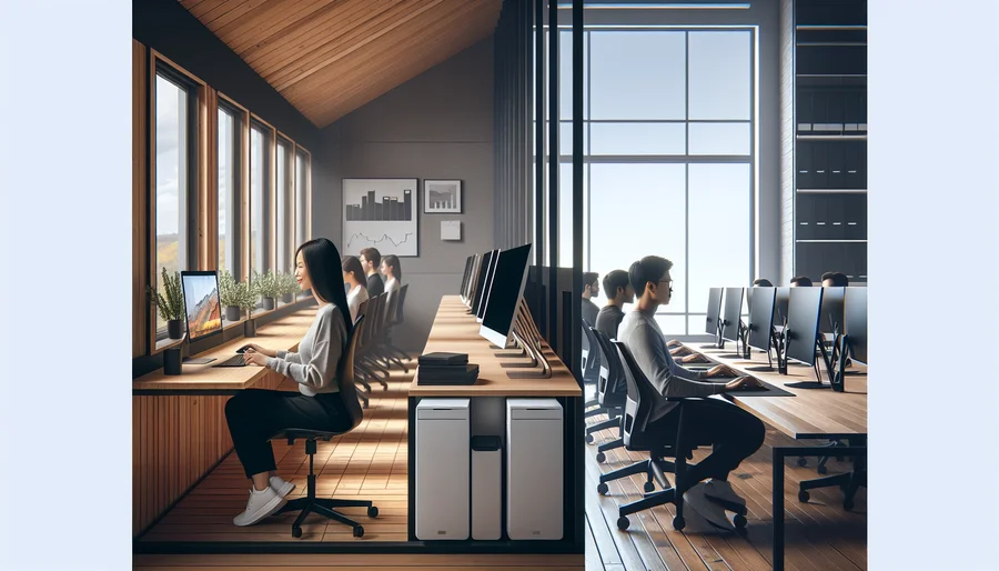 So sánh nhu cầu build PC đồ họa giữa freelancer linh hoạt và agency chuyên nghiệp.