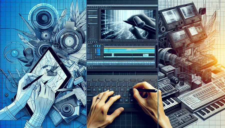 So sánh nhu cầu làm việc đồ họa 2D, dựng phim và render 3D khi build PC.