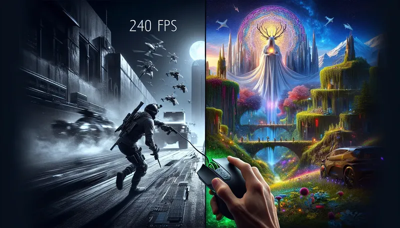 So sánh nhu cầu PC chơi game Esports (Valorant) ưu tiên FPS cao và game AAA (Elden Ring) ưu tiên đồ họa đẹp.