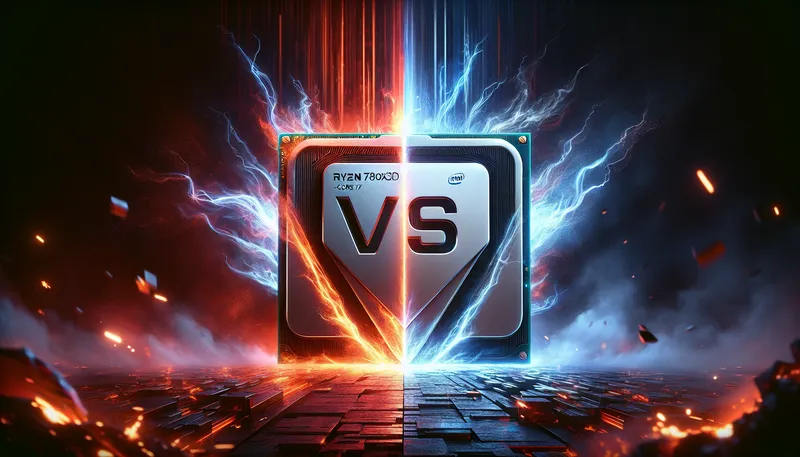 So sánh đối đầu trực diện giữa AMD Ryzen 7 7800X3D và Intel Core i7-14700K.