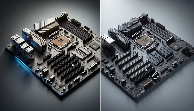 So sánh số lượng khe cắm RAM và khe M.2 NVMe giữa mainboard H610 và B760.