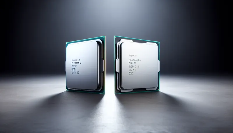 So sánh thông số kỹ thuật của CPU Intel Core i3-12100F và AMD Ryzen 5 5500.