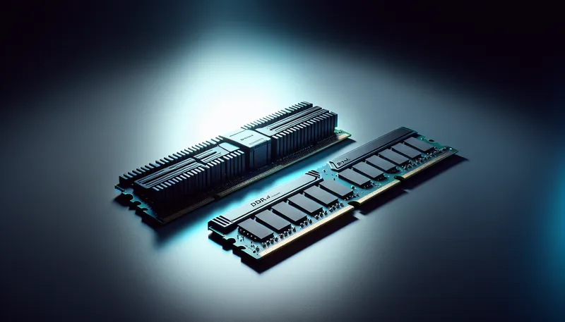 So sánh thông số kỹ thuật và thiết kế vật lý của RAM DDR5 và RAM DDR4.