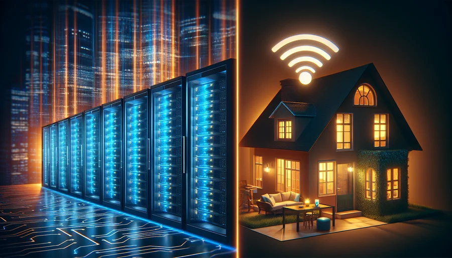 So sánh trực quan giữa Private Proxy từ trung tâm dữ liệu và Residential Proxy từ nhà dân.