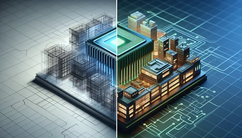 So sánh vai trò của CPU trong dựng hình SketchUp và GPU trong render Lumion Enscape.