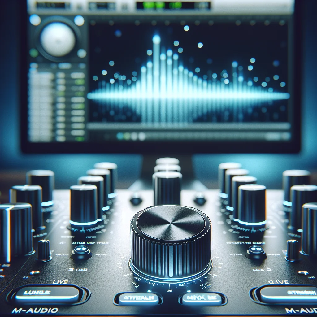 Sound card M-Audio AIR 192|4 với hiệu năng cao cho livestreamer.