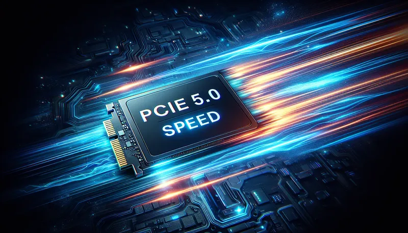 SSD M.2 NVMe PCIe 5.0 với tốc độ đọc ghi vượt trội, phù hợp cho công việc với file dung lượng lớn.